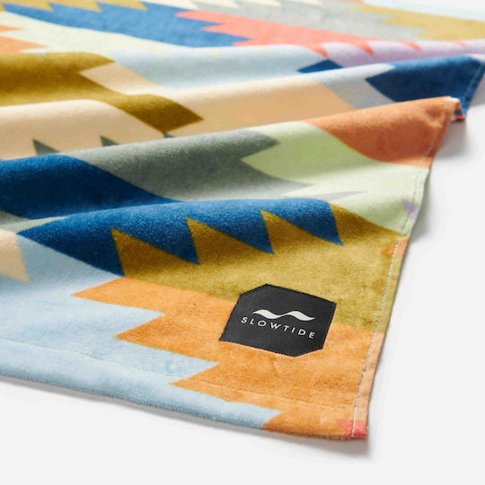 Slowtide Beach Towel Cotton Orange 152x76cm. Peach