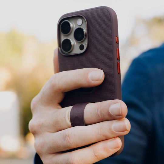 Peak Design Everyday Loop Back Cover Σιλικόνης Μπορντό (iPhone 16 Pro)