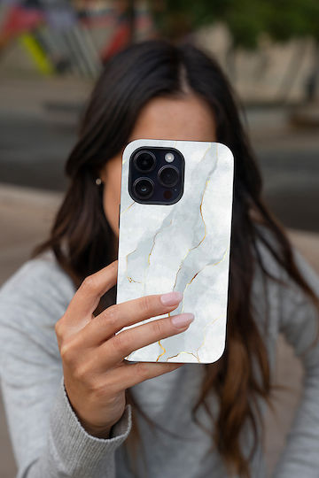 Sonique Marble Series Case Xiaomi Poco F6 5G White 01