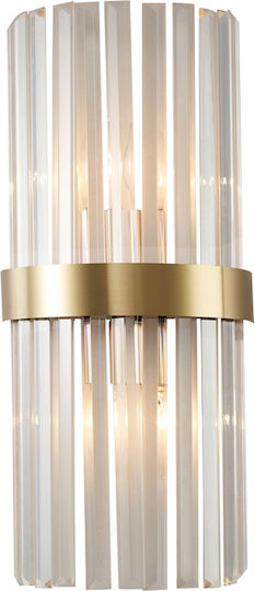 ARlight Wandleuchte Gold 20x10x40cm