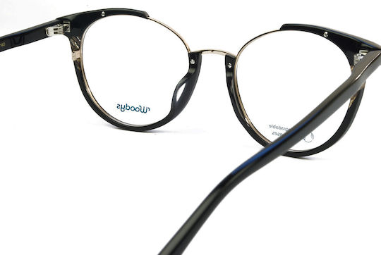 Woodys Barcelona Women's Prescription Eyeglass Frame Black WO25ANNI10