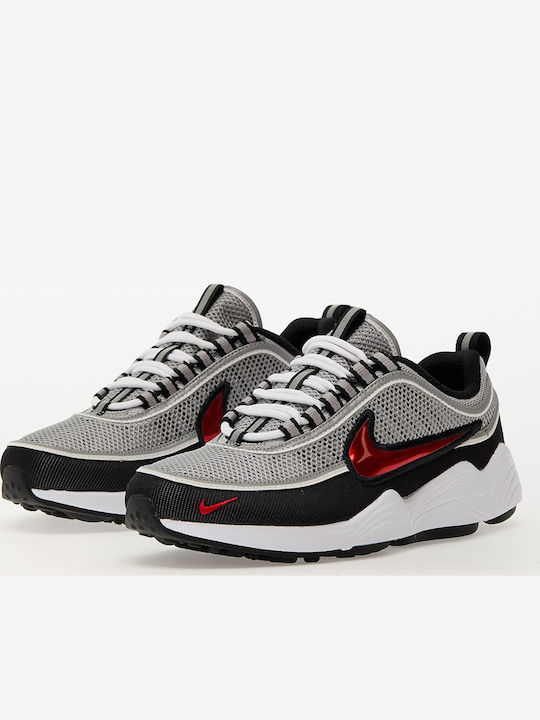 Nike Air Zoom Spiridon SP Sneakers Metallic Silver / Sport Red-black-white