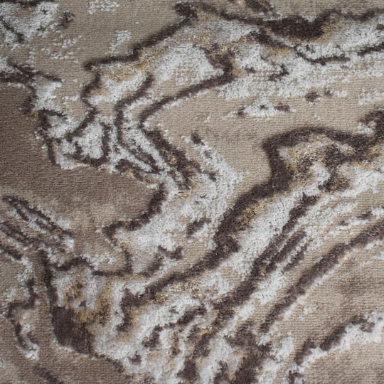 Saray Home Springs Spg10 Covor Rectangular Caramel Beige-d.beige