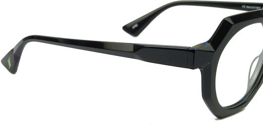 Genesis Weiblich Kunststoff Brillenrahmen Schwarz GV231603C3