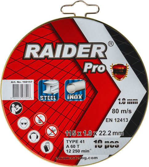 Raider Schneidscheibe Metall 115mm