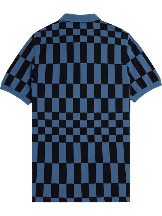 Polo Bluza Tricou Cu Mânecă Scurtă Albastră