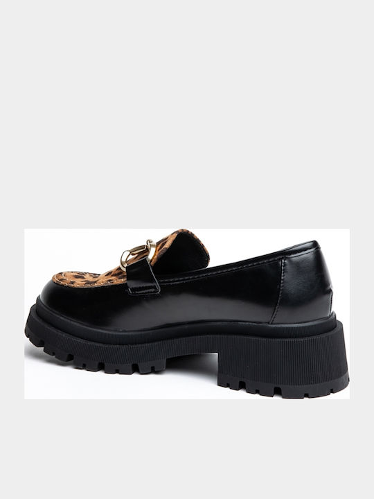 Γυναικεία Loafers σε Καφέ Χρώμα