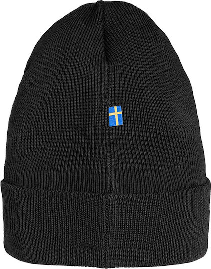 Beanie Unisex Beanie Gestrickt in Schwarz Farbe