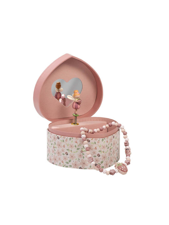 Little Dutch Παιδική Μπιζουτιέρα Jewelry Box With Music Box Fairy Ροζ