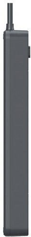 Tracer Power Strip 4 Positions with 1 USB-A, 1 USB-C and Cable 1.5m Gray