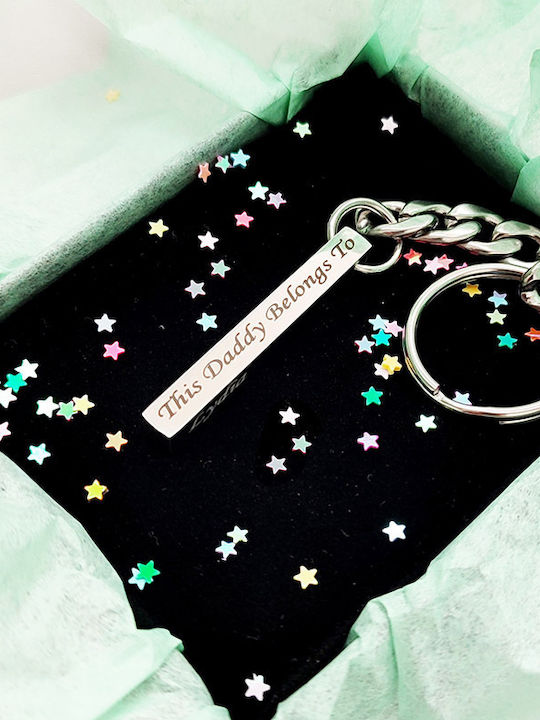 Theodora's Jewellery Keychain Metallic