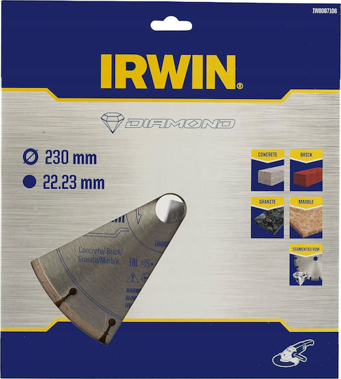 Irwin Disc de tăiere Materiale de construcție 230mm