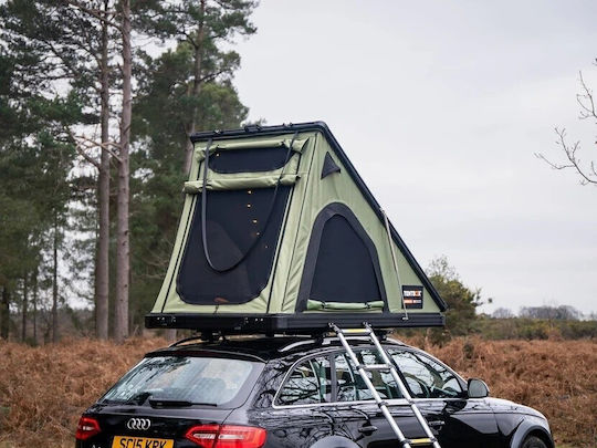 TentBox Cargo 2.0 Automatic Къмпинг Палатка за Автомобил Черна 4 Сезона за 2 Човека 215x130x145см