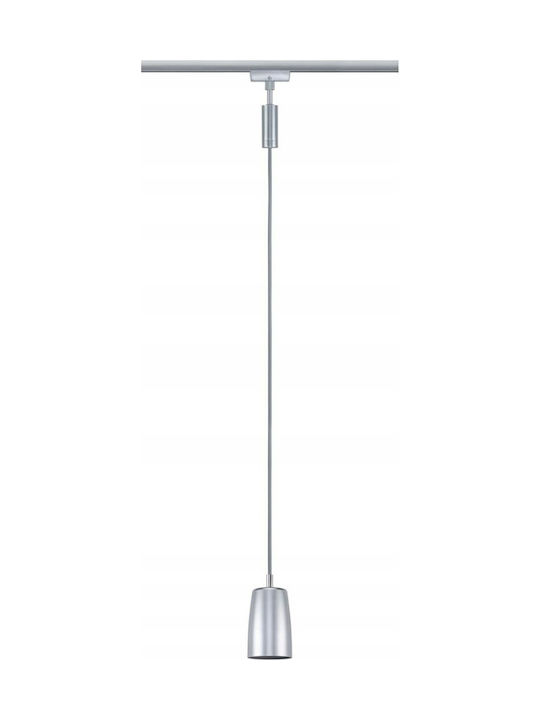 Pendant Light Silver with Socket GU10