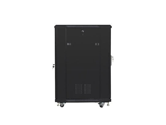 Lanberg Επιδαπέδια Καμπίνα Rack 22U Λευκό FF01-6822-23B