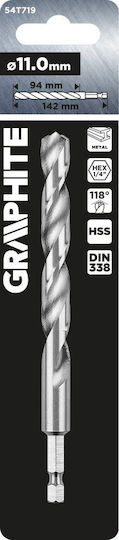 Graphite Burghiu cu Tija Hexagonală pentru Metal