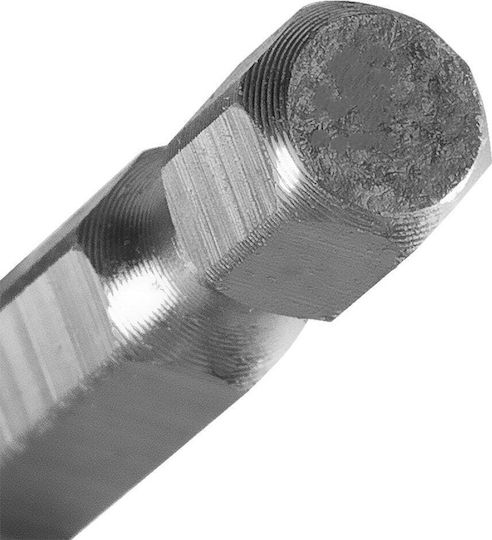 Graphite Set of 2 Drills with Hexagonal Shank for Metal