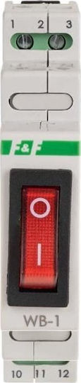F&F Panel Push Switch 230V 16A