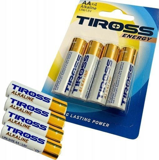 Tiross Αλκαλικές Μπαταρίες AA 1.5V 4τμχ