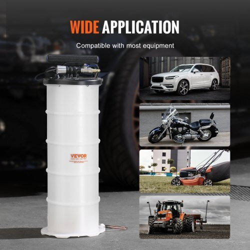 Vevor 6.5L Pneumatic Manual Fluid Extractor Oil Change for Cars Sdcyq7lqd20083x6nv0