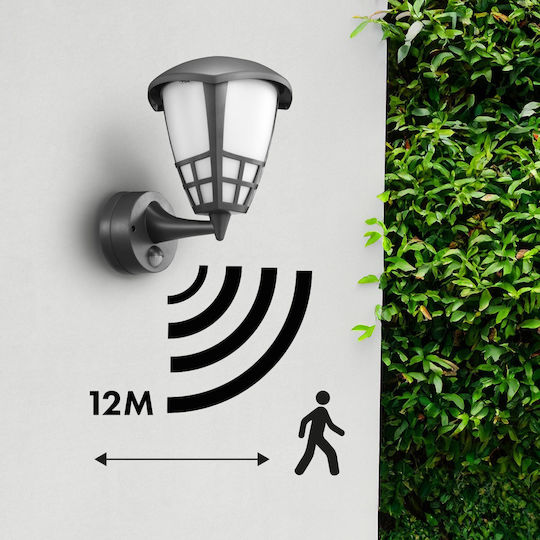 Senzor Lumină de exterior montată pe perete E27 IP65