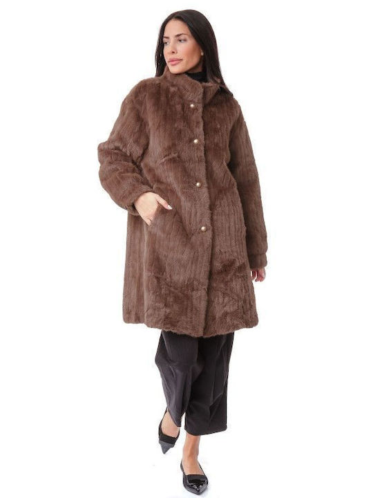 Women's Short Fur Brown