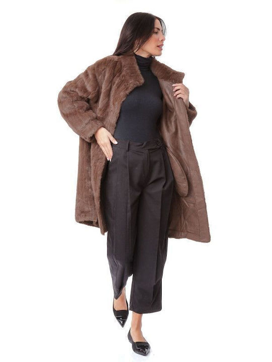 Women's Short Fur Brown