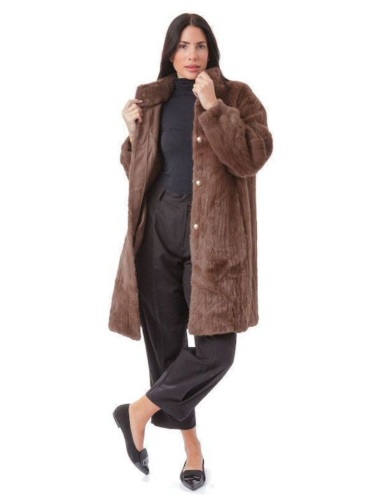 Women's Short Fur Brown