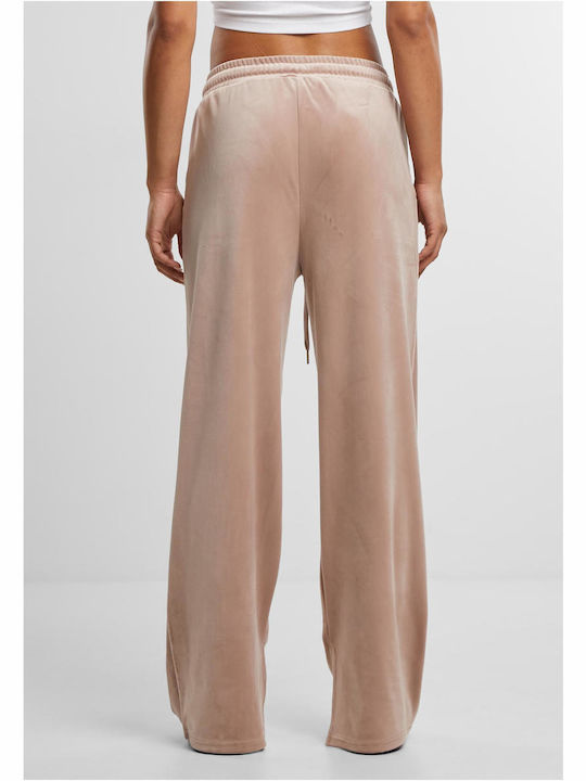 Sweatpants Velvet Duskrose