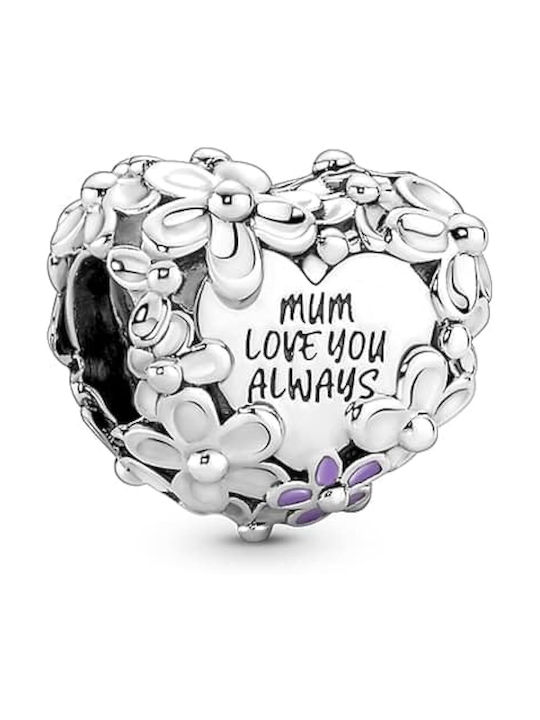 Pandora Charm Mum from Silver