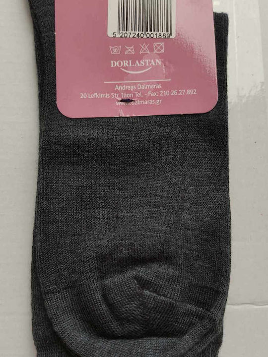 Dal Damen Socken DARK GREY 1Pack