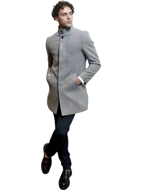 Herren Mantel grey