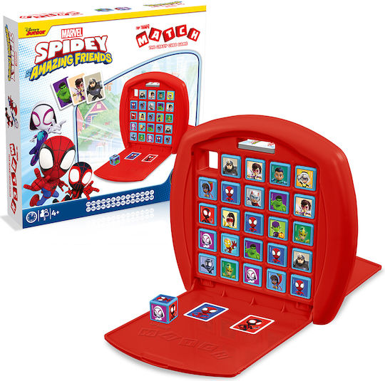 Настолна игра Top Trumps Match Spidey and His Amazing Friends за 2 играчи 4+ години (EN) Winning Moves
