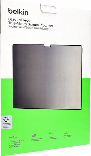 Belkin Privacy Filter Trueprivacy Laptop Macbook Pro 16" M1-3 13995446 745883886630