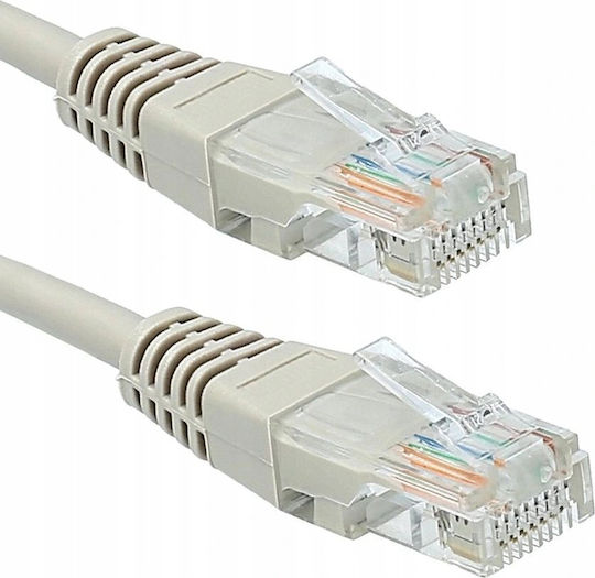 Lexton U/UTP Cat.5e Ethernet Network Cable 0.5m Gray