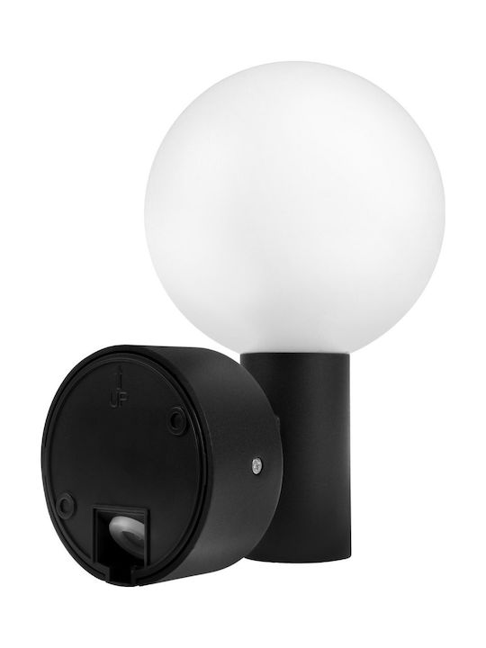 Rezistent la apă Corp de iluminat de Exterior cu LED Integrat în Culoare Negru