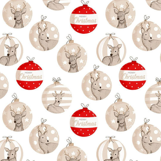 Față de masă de Crăciun Merry Christmas Ecru 140 x 260 cm Față de masă de Crăciun Merry Christmas Ecru 140 x 260 cm