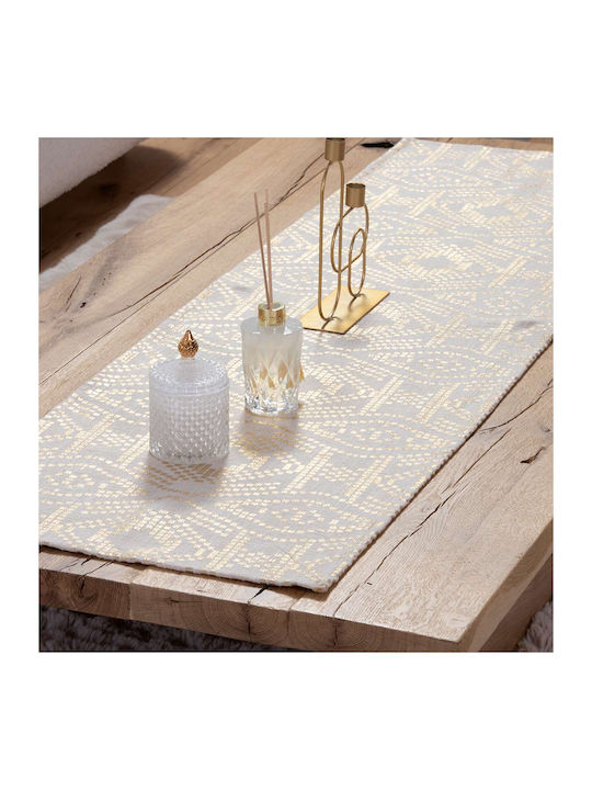 Weihnachtsläufer Glam 45x150 Gold Nef-nef Heimtextilien 45x150