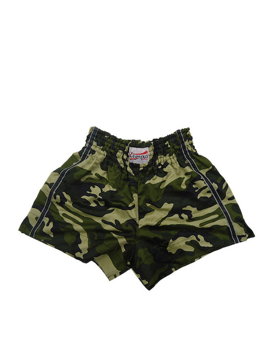 Olympus Sport Men's Kick/Thai Boxing Shorts Green