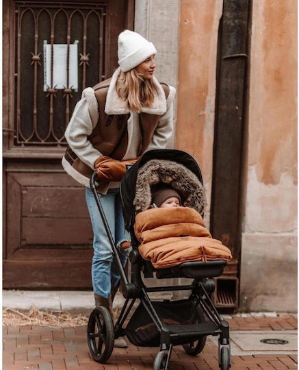 La Millou Uni Kinderwagen-Fußsack Wasserdicht Toffi 50εκ.