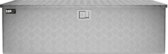 Aluminium-Werkzeugtransportkiste mit Schlüsselschloss 150 L 124 x 38,5 x 38,5 cm