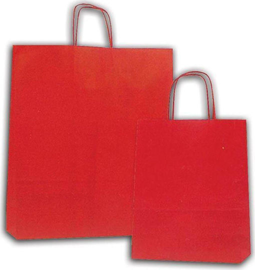 Next Paper Bag for Gift Red 22x10x31cm. 50pcs 31746------2