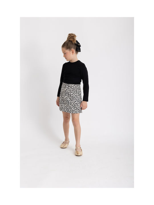 Brand Kids Skirt Leopard Print