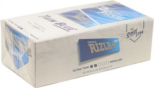 Rizla Thin Blue Χαρτάκια Στριφτού Τσιγάρου 50 φύλλα 50τμχ