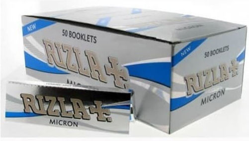 Rizla Χαρτάκια Στριφτού Τσιγάρου 50 φύλλα 1τμχ