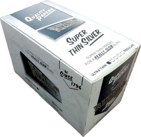 Rizla Super Thin Χαρτάκια Στριφτού Τσιγάρου 50 φύλλα 1τμχ