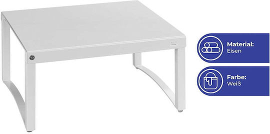 Maximex Ραφιέρα Ντουλαπιού Μεταλλική 54x25x15εκ. Λευκή