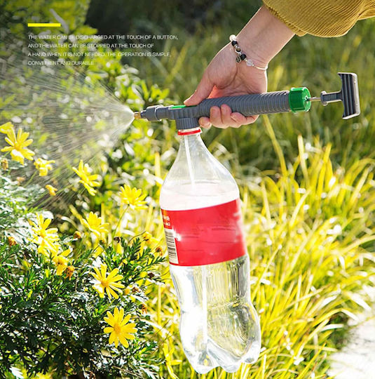 Adaptable Hand Spray Pump Pet Bottles Zola Plants Plastic Length 29 Cm Nozzle Diameter
