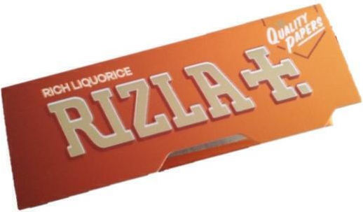 Rizla Regular Χαρτάκια Στριφτού Τσιγάρου Γλυκόριζα 50 φύλλα 1τμχ