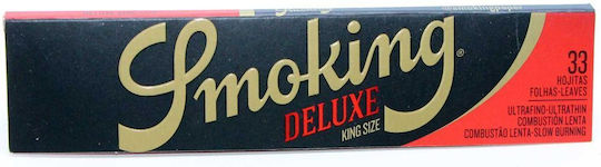 Smoking Deluxe Zigarettenpapier King Size 33 Blätter 1Stück
